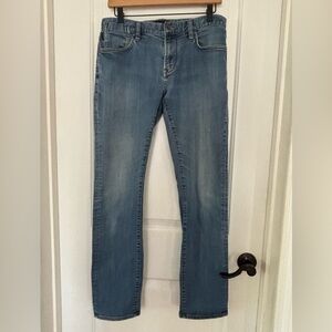 John Varvatos Bowery Slim cut men’s jeans medium wash denim Star USA